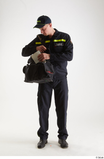 Sam Atkins Fireman with Bag standing whole body 0001.jpg